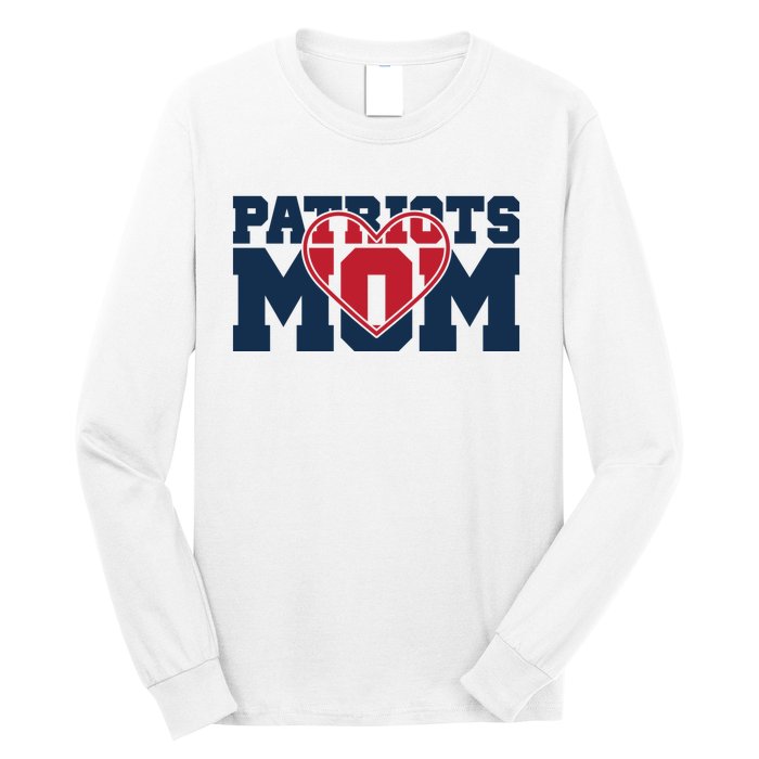 Patriots Mom Long Sleeve Shirt