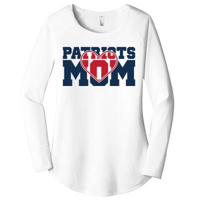 Patriots Mom Women's Perfect Tri Tunic Long Sleeve Shirt