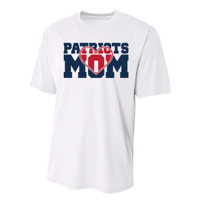 Patriots Mom Performance Sprint T-Shirt