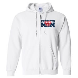 Patriots Mom Full Zip Hoodie