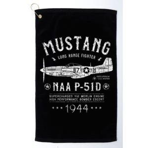 P51 Mustang Platinum Collection Golf Towel