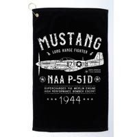 P51 Mustang Golf Towel