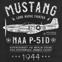 P51 Mustang Golf Towel
