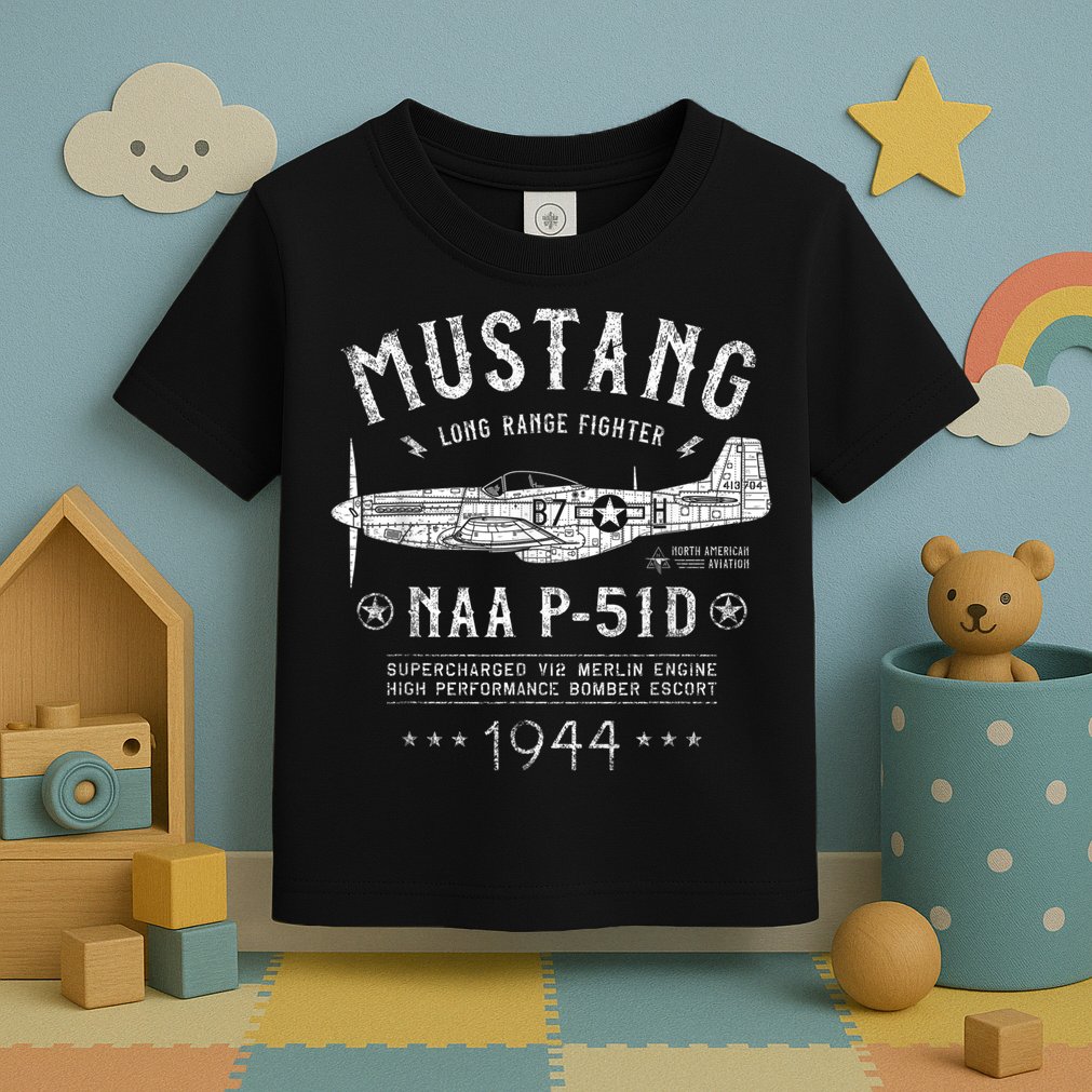 P51 Mustang Toddler T-Shirt