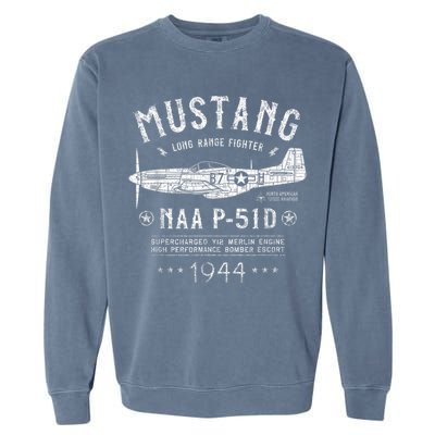 P51 Mustang Garment-Dyed Sweatshirt