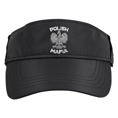 Polish Mafia Poland Polish Eagle Polska Dyngus Day Adult Drive Performance Visor