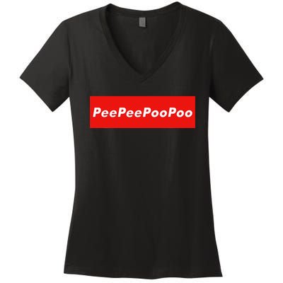 Peepeepoopoo Meme Women's V-Neck T-Shirt