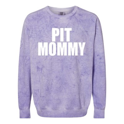 Pit Mommy Colorblast Crewneck Sweatshirt