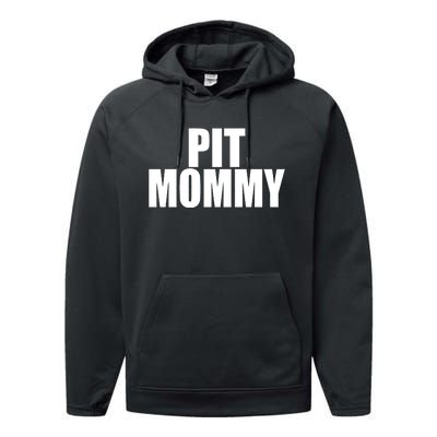 Pit Mommy Performance Fleece Hoodie