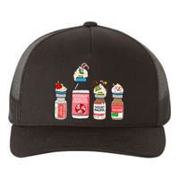 Peppermint Mocha Propofol Cute Christmas Nurse Er Ed Icu Rn Yupoong Adult 5-Panel Trucker Hat