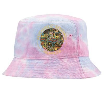 Psychedelic Mushroom Psychedelic Research Volunteer Tie-Dyed Bucket Hat