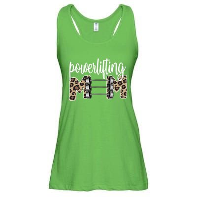 Powerlifting Mom Powerlifting Mama Of A Powerlifter Meaningful Gift Ladies Essential Flowy Tank