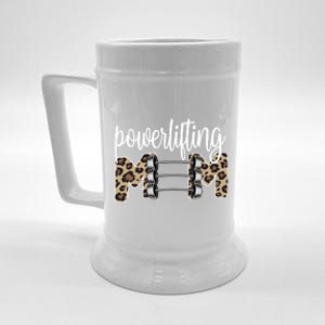 Powerlifting Mom Powerlifting Mama Of A Powerlifter Meaningful Gift Beer Stein