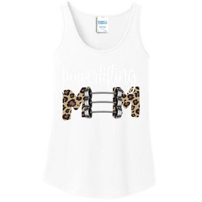 Powerlifting Mom Powerlifting Mama Of A Powerlifter Meaningful Gift Ladies Essential Tank