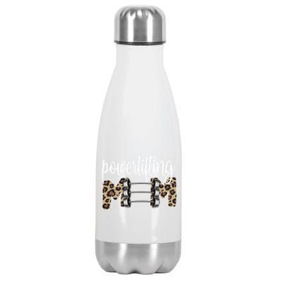 Powerlifting Mom Powerlifting Mama Of A Powerlifter Meaningful Gift Stainless Steel Insulated Water Bottle