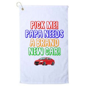 Pick Me Pick Me Pick Me Television Come On Matching Family Platinum Collection Golf Towel