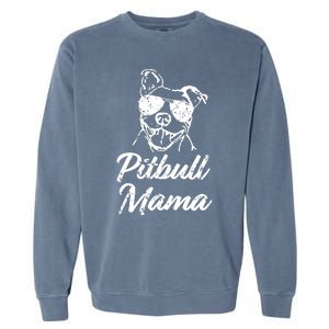 Pitbull Mom Garment-Dyed Sweatshirt