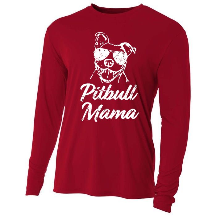 Pitbull Mom Cooling Performance Long Sleeve Crew