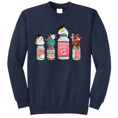 Peppermint Mocha Propofol  Cute Christmas Nurse Sweatshirt