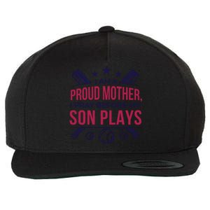 Proud Mother Pray Before Son Plays Baseball Wool Snapback Cap