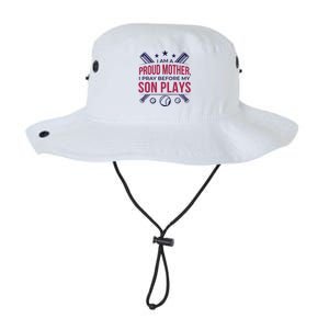 Proud Mother Pray Before Son Plays Baseball Legacy Cool Fit Booney Bucket Hat