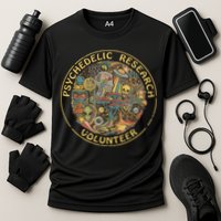 Psychedelic Mushroom Psychedelic Research Volunteer Performance Shirt