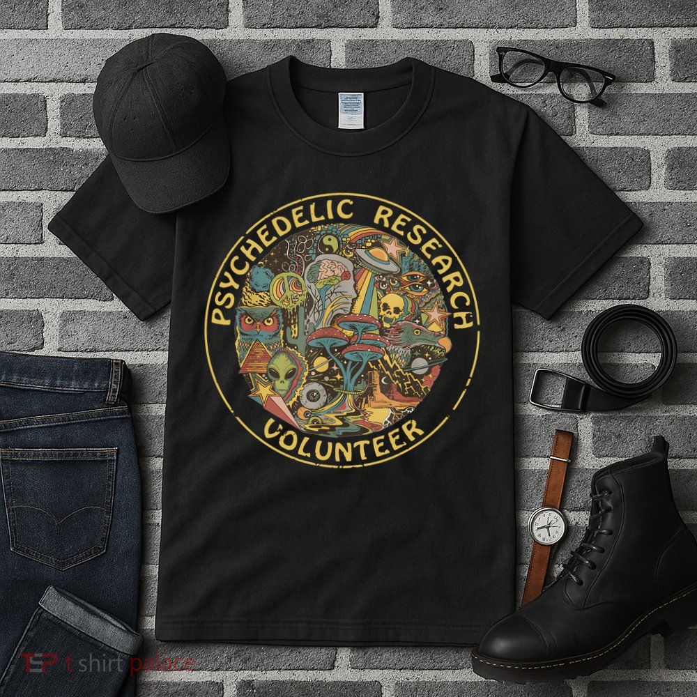 Psychedelic Mushroom Psychedelic Research Volunteer Tall T-Shirt