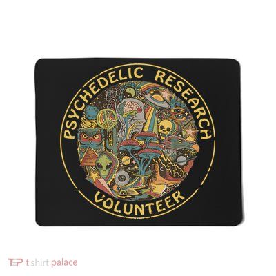 Psychedelic Mushroom Psychedelic Research Volunteer Mousepad