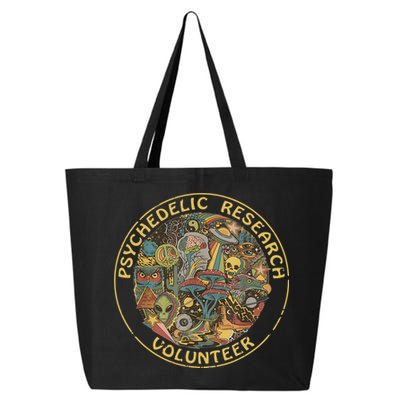 Psychedelic Mushroom Psychedelic Research Volunteer 25L Jumbo Tote