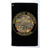 Psychedelic Mushroom Psychedelic Research Volunteer Golf Towel