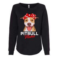 Pittie Mama Pitbull Dog Mom Funny Mothers Day Gifts Womens California Wash Sweatshirt