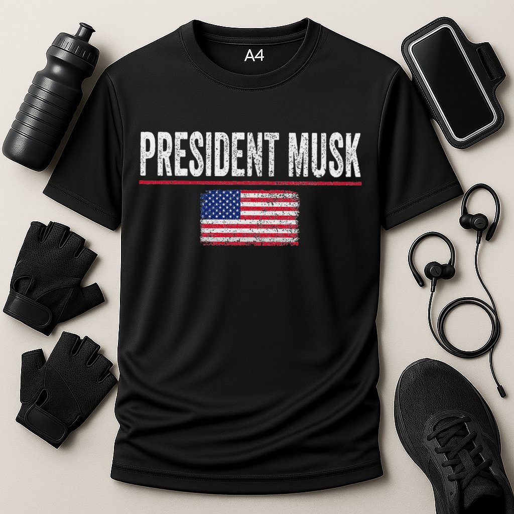 President Musk Cooling Performance Crew T-Shirt