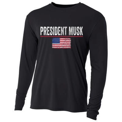 President Musk Cooling Performance Long Sleeve Crew