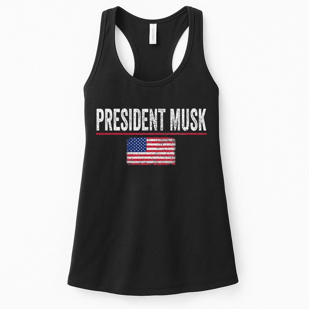 President Musk Womens Tank Top