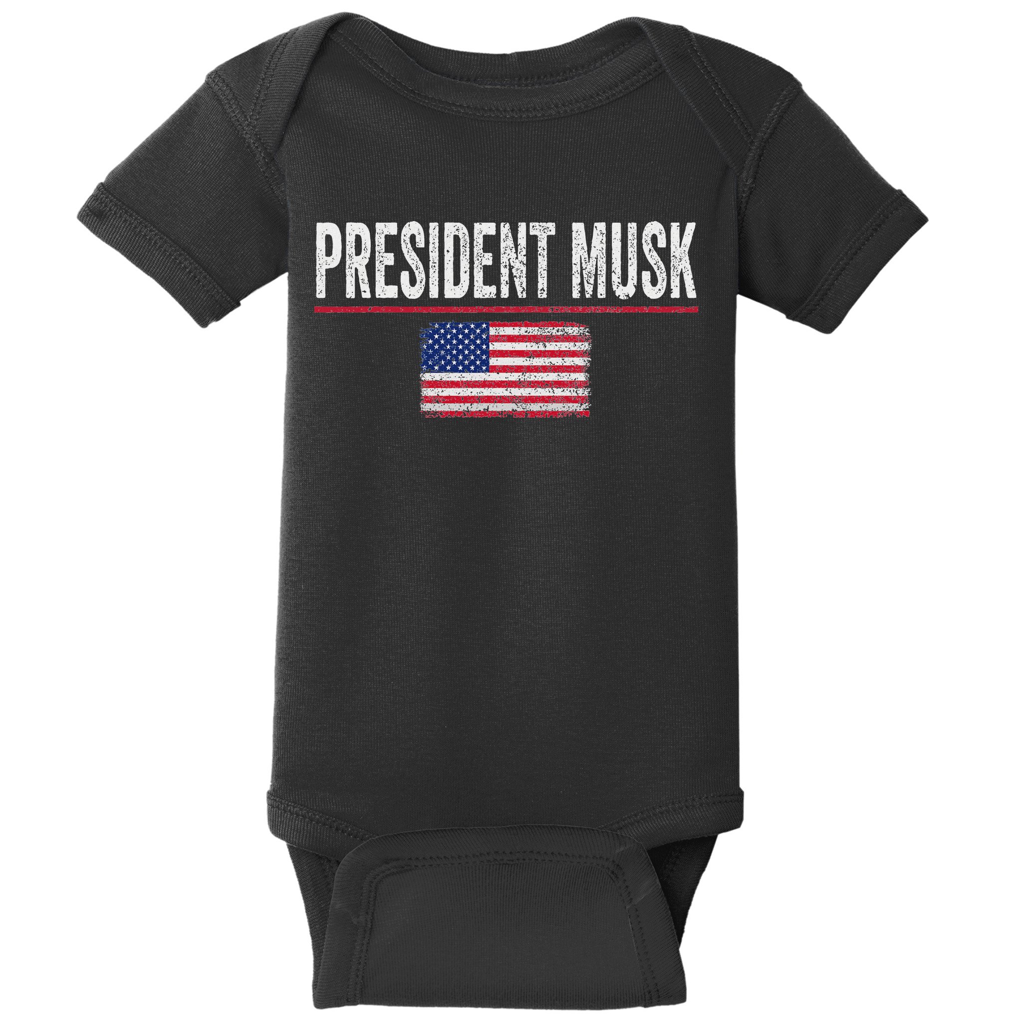 President Musk Baby Bodysuit
