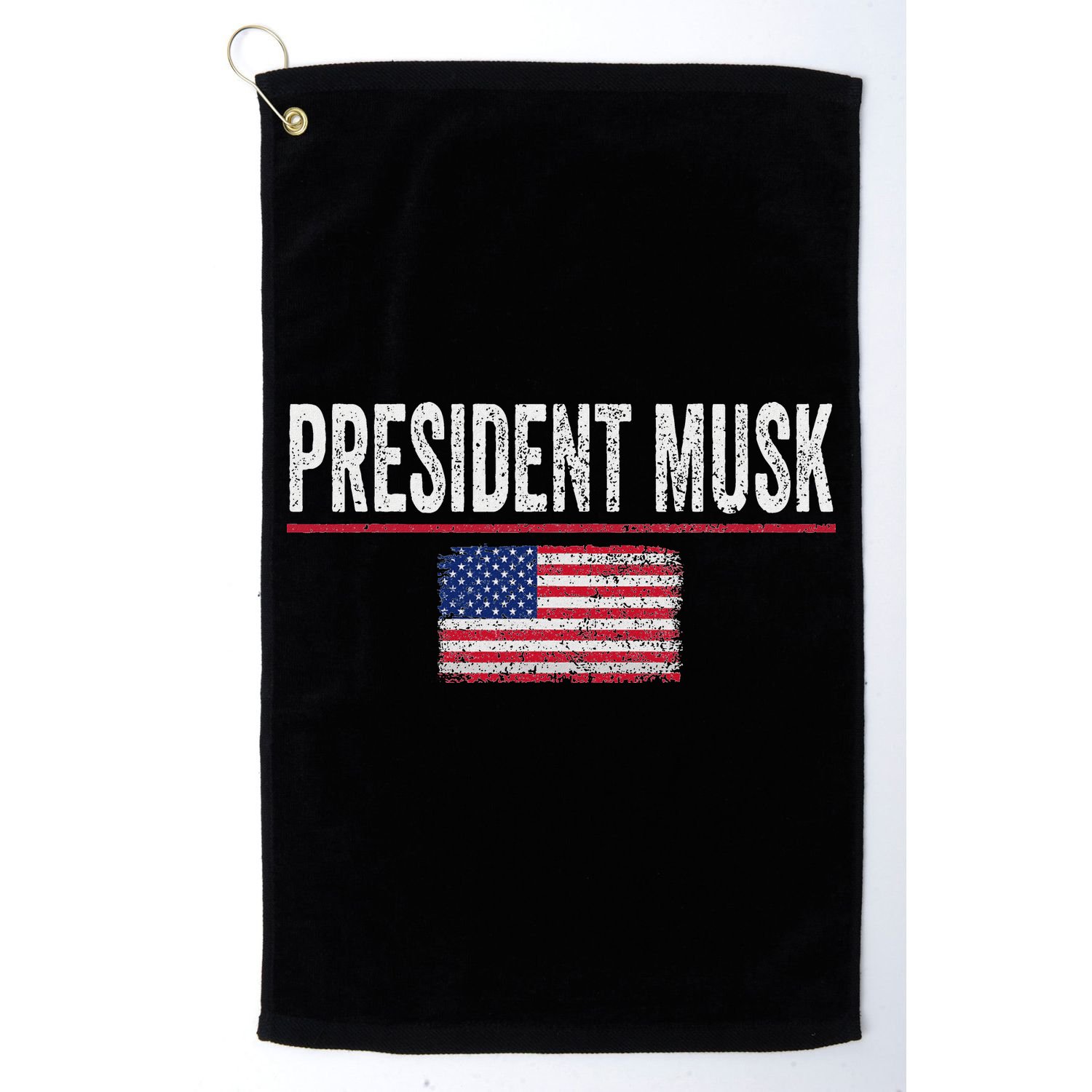 President Musk Golf Towel
