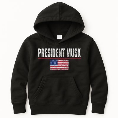 President Musk Kids Hoodie