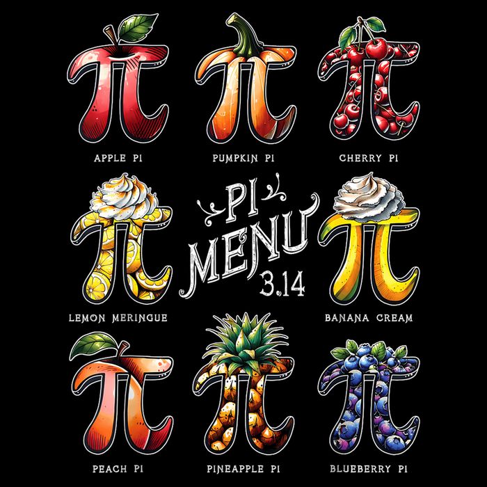 Pi Menu Pi Day 3.14 Funny Fruit Pie Menu Teachers Math Lover Wool Snapback Cap
