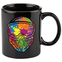 Paintball Mask Paint Shooting Paintballer Air Gun 11oz C Handle Ceramic Mug