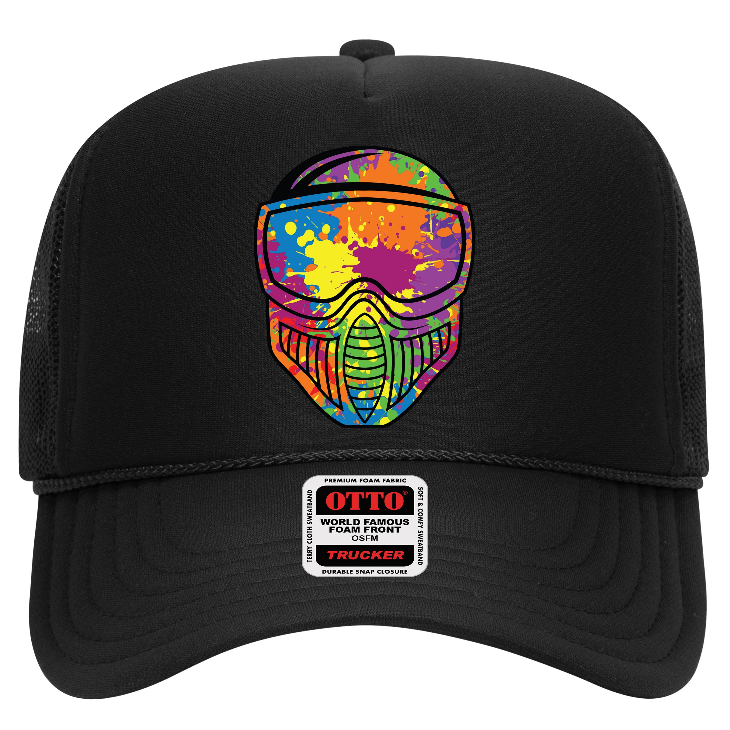 Paintball Mask Paint Shooting Paintballer Air Gun Hat