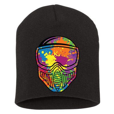 Paintball Mask Paint Shooting Paintballer Air Gun Short Acrylic Beanie