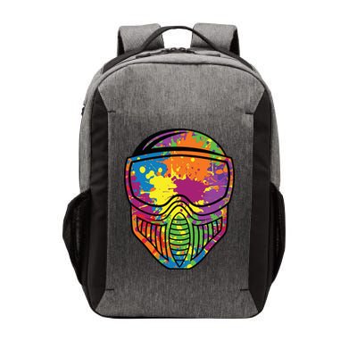 Paintball Mask Paint Shooting Paintballer Air Gun Vector Backpack