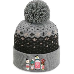 Peppermint Mocha Propofol  Cute Christmas Nurse The Baniff Cuffed Pom Beanie