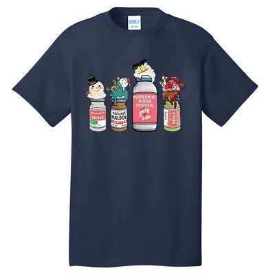 Peppermint Mocha Propofol  Cute Christmas Nurse Tall T-Shirt