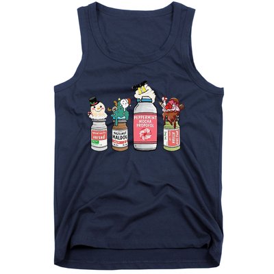 Peppermint Mocha Propofol  Cute Christmas Nurse Tank Top