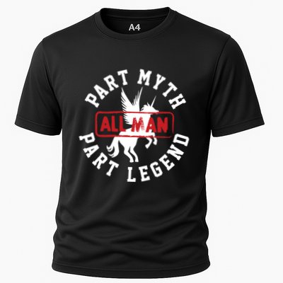 Part Myth Part Legend All Man Funny Performance Shirt