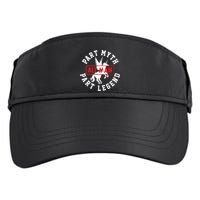 Part Myth Part Legend All Man Funny Adult Drive Performance Visor