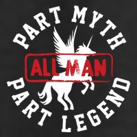 Part Myth Part Legend All Man Funny 11oz C Handle Ceramic Mug