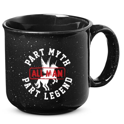 Part Myth Part Legend All Man Funny 15oz Campfire Ceramic Mug