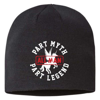 Part Myth Part Legend All Man Funny Sustainable Beanie
